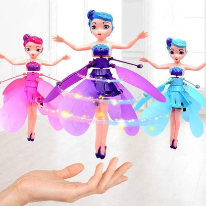 Magical Flying Fairy Doll,hand Sensor Control / Sky Dancers Flying To