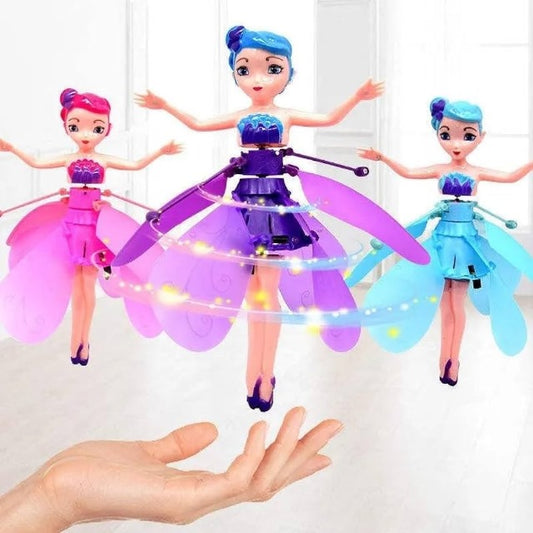 Magical Flying Fairy Doll,hand Sensor Control / Sky Dancers Flying To